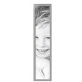 thumbnail image 2 of ArtToFrames 10" x 49" Silver Picture Frame, 10x49 inch Silver MDF Poster Frame (WOM-5329),  Pack, 2 of 8