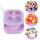thumbnail image 5 of Organizador visible para lazos de pelo, práctico estuche para Scrunchie, caja portátil para pendientes, organizador de pinzas para el pelo, 5 of 5
