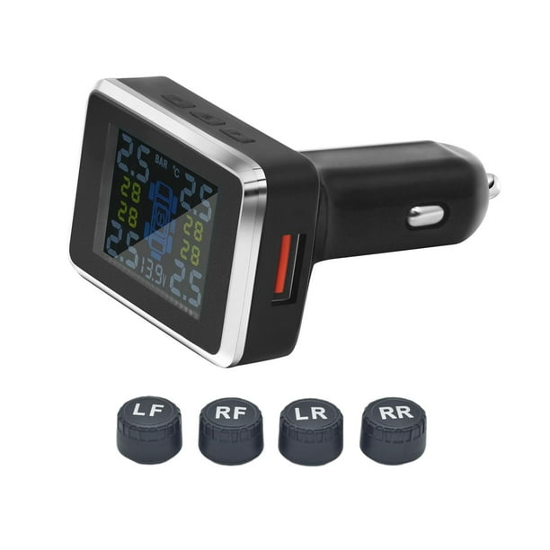 Sistema de monitoreo de presión de neumáticos Puerto USB con sensores Externo Cola Monitoreo de la presión de los neumáticos
