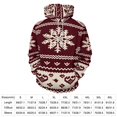 thumbnail image 2 of Merry Christmas 3d Sweatshirts Hoodie Fashion Casual Personality Men's Women Street Hoodie Pullovers Long Sleeve Comfortable Top, 2 of 6