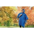 thumbnail image 2 of Ozark Trail PE&EVA 3/4 Sleeve Waterproof Long Poncho Raincoat for Adults, 2 of 5