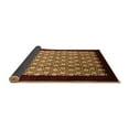 thumbnail image 2 of Ahgly Company Indoor Round Oriental Brown Industrial Area Rugs, 3' Round, 2 of 4