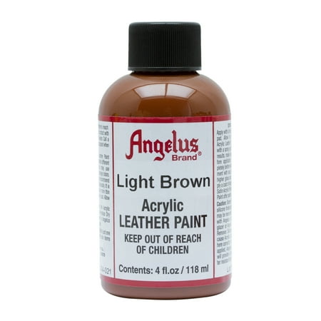 UPC: 0086366740217 | Angelus® Acrylic Leather Paint  4 oz.  Light Brown