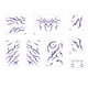 thumbnail image 2 of Parches de cosplay de anime: tatuajes temporales holográficos resistentes al agua y al sudor para fiestas de cosplay, festivales, tatuajes temporales con múltiples diseños., 2 of 3
