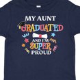 thumbnail image 4 of Inktastic My Aunt Graduated and I'm Super Proud Boys or Girls Toddler T-Shirt, 4 of 5