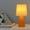 Yellow #2, variant on Touch Control Bedside Lamp with Usb Charging Ports, Dimmable Led Nightstand Lamp with Linen Shade for Bedroom Living Room