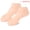 Nude, variant on 1Pair Silicone Moisturizing Gel Heel Socks Cracked Foot Skin Care Protector