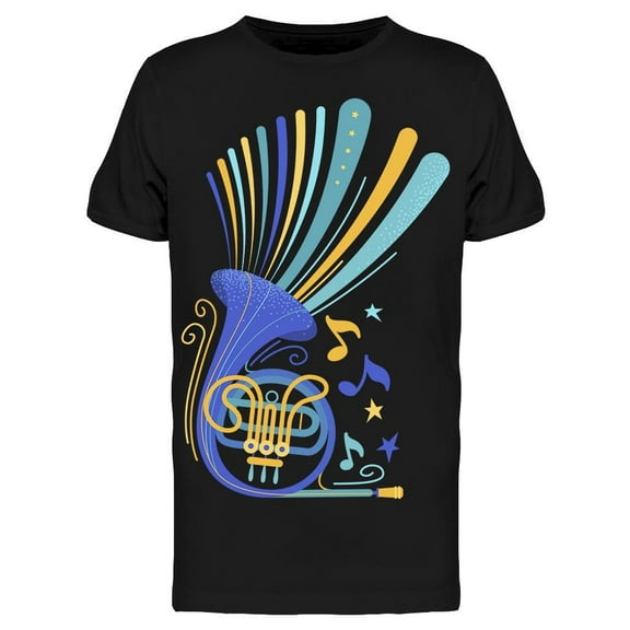 Blue French Horn Tee Men's -Image by Shutterstock