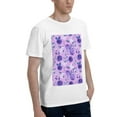 thumbnail image 2 of Bingfone Violet Men'S Loose Fit Short-Sleeve Pocket T-Shirt, 2 of 7