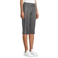 thumbnail image 6 of Athletic Works Women's Athleisure Dri More Piped Bermuda Shorts, 6 of 7