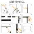 thumbnail image 4 of Andoer 120 Inch Indoor & Outdoor Portable Projector Screen with Stand, 120 Inch, (New), 1 Count, 4 of 8