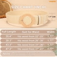 thumbnail image 6 of WHIPPY Women Straw Woven Stretch Belt for Dresses Pants Ladies Braided Elastic Belts, 6 of 6