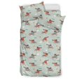 thumbnail image 1 of Juego de cama con estampado de perro salchicha patinando, 1 of 5
