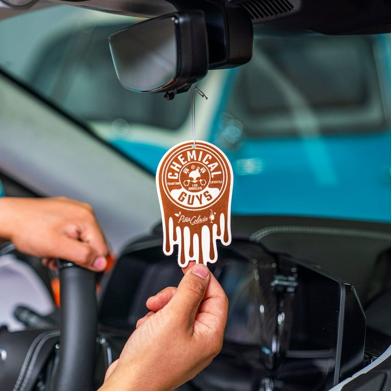 Chemical Guys Hanging Air Freshener 3-pack, Pina Colada - Walmart.com