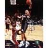 Jason Kidd Autographed NJ Nets Lay-up Vs. Warriors 8" x 10" Photograph