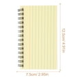 thumbnail image 2 of Raindrops 3 Pcs Colored Lined Index Cards Color Note Pad Small Notebooks Travel, 2 of 8