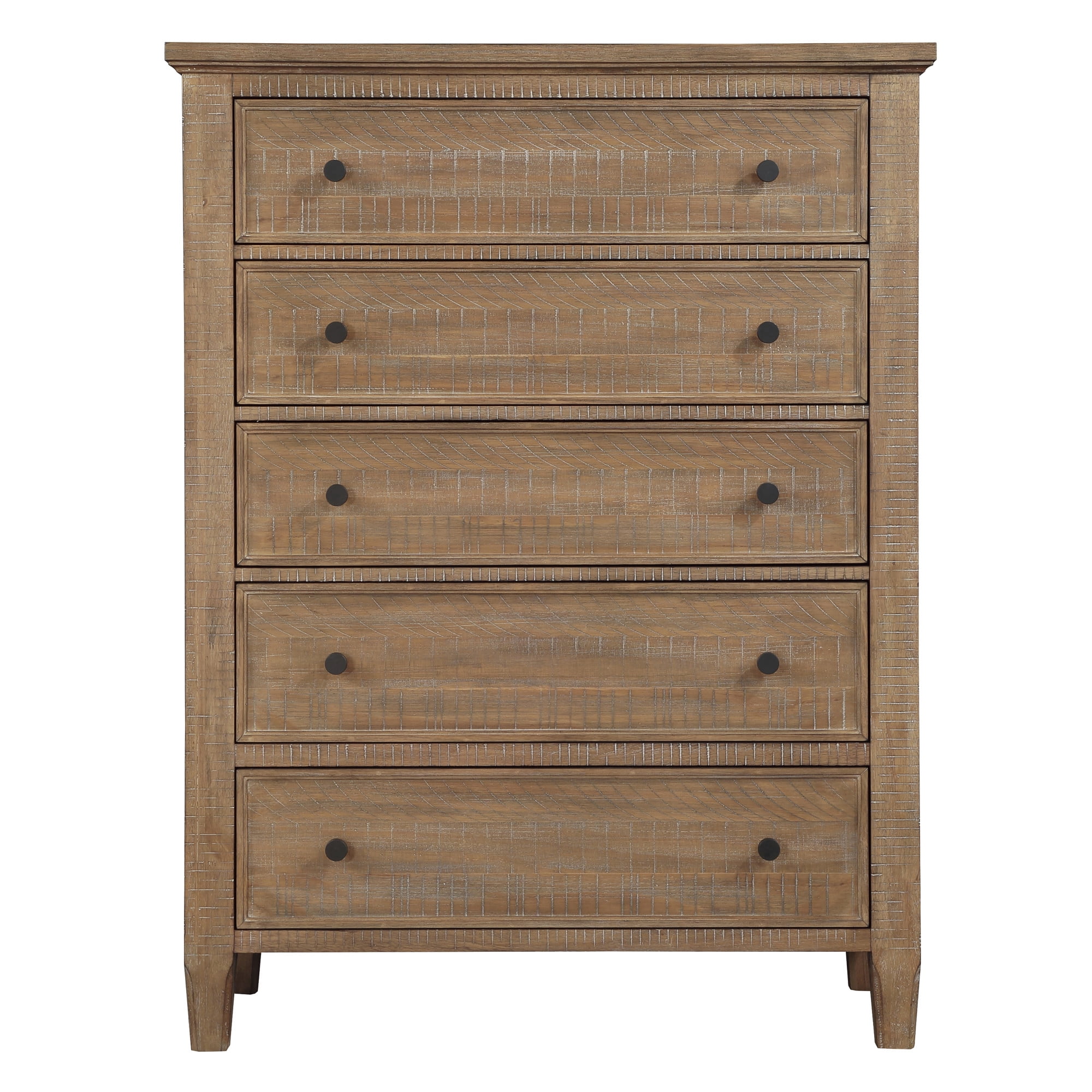 Steve Silver Highland Park Rustic Vertical Chest, 6 Drawer