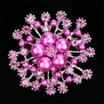 thumbnail image 1 of Xihbxyly Broche de Ramo de Cristal, Elegante Broche de Flores para Bufanda, Accesorio Versátil para Ropa, Diseño Resistente para Fácil Uso, Ideal para Fiestas, Cenas y Bailes, Regalo Perfecto para Tu, 1 of 7