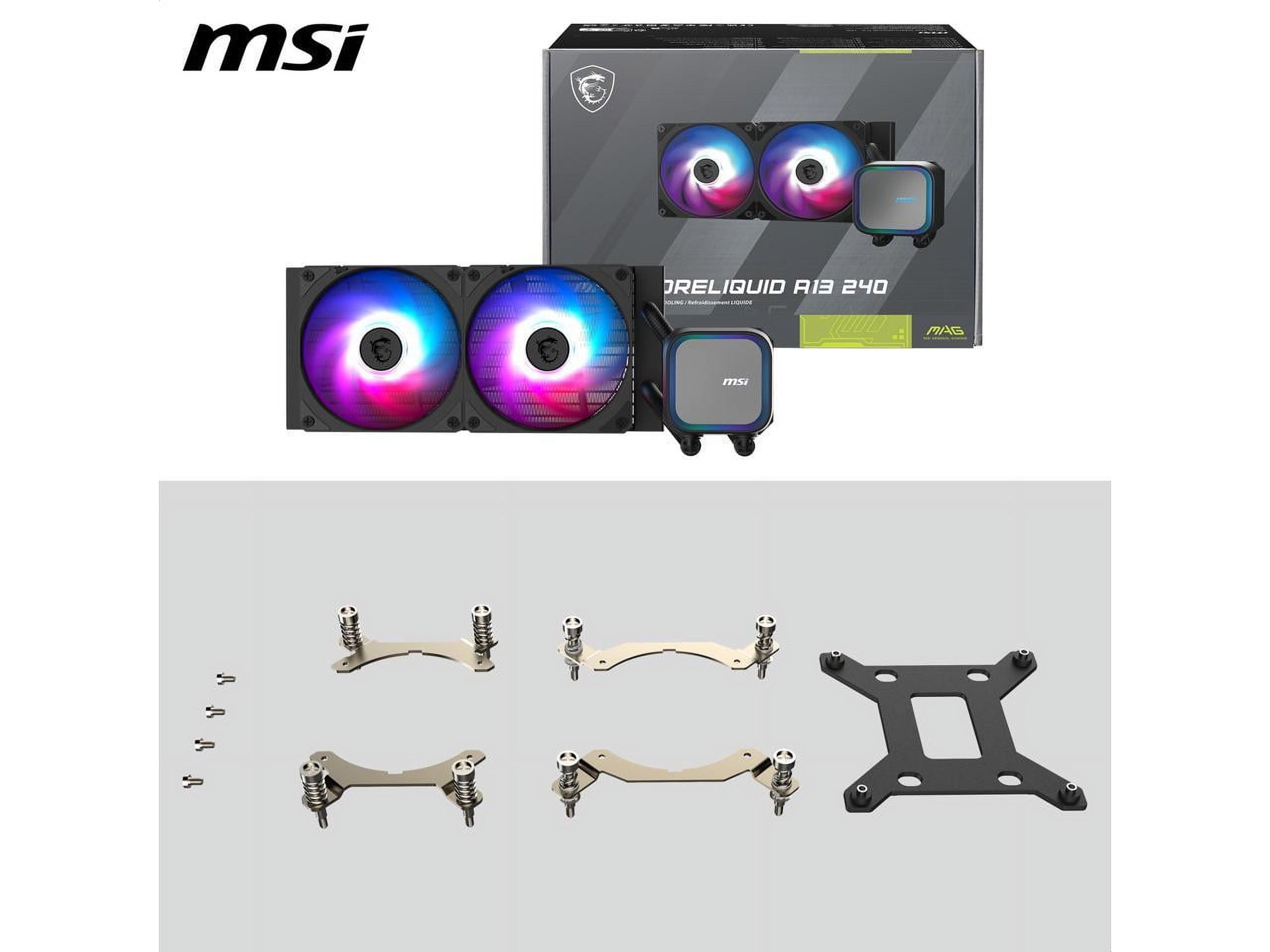 MSI MAG Coreliquid A13 240 AIO ARGB CPU 390mm Liquid Cooler