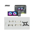 thumbnail image 4 of MSI MAG Coreliquid A13 240 Black - AIO ARGB Liquid Cooling - 240mm Radiator - Dual 120mm ARGB PWM Fans - EZ Connect - LGA 1700/1851/AM5/AM4 Compatible, 4 of 5
