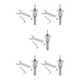 thumbnail image 3 of maskred Adjustable Woodworking Drill Bit Countersink Round Shank Steel for Precise Drilling 2.8mm 5Set, 3 of 6