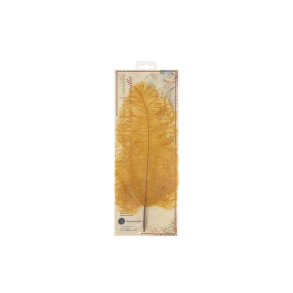 Manuscript Decorative Quill Dip Pen - Gold