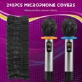 thumbnail image 3 of 240Pcs Mic Covers Disposable Non-Woven Mic Cover Mic Microphone Windscreen & Filters for Karaoke, 3 of 7