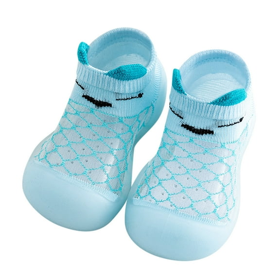 EnJoCho Boys Girls Animal Prints Cartoon Socks Shoes Toddler Breathable Mesh The Floor Socks Non Slip Prewalker Shoes Toddler Unisex Casual Sports Shoes Indoor Outdoor Wear