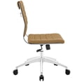 thumbnail image 3 of Hawthorne Collection Armless Office Chair in Tan, 3 of 4