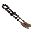 thumbnail image 6 of Terracotta Bead Garland with Jute Tassels for Home Decor - Decorative Accent for Bathroom, Office Desk, and Living Room Decor - Ornament for Shelf Display or Coffee Table - 3", Brown, 6 of 12