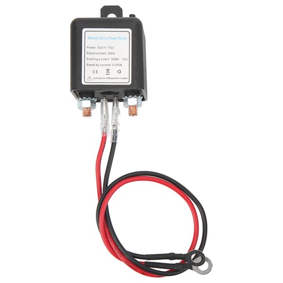 Battery Disconnect Switch Upgrade Kill Switch For Car With Remote Control DC12V 250A Dual Remote Control Battery Disconnect Switch With 2 Keys