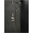 thumbnail image 2 of Delta U4010-Pk Square Adjustable Wall Mounted Hand Shower Holder - Black, 2 of 2