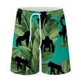 thumbnail image 1 of IROINNID Men's Casual Comfy Printed Breathable Loose Vacation Swimming Shorts, 1 of 2