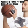 thumbnail image 1 of Paokuoon Adjustable Finger Protector Sports Finger Sleeves Adjustable Breathable Finger Splint Brace Pain Relief Finger Joint Protector Finger Support Guard, 1 of 8