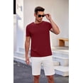thumbnail image 2 of Camiseta COOFANDY casual para hombre de manga corta de verano, 2 of 6