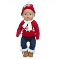 thumbnail image 1 of Xihbxyly Ofertas En Dolares Disfraz de Muñeca de Navidad Adornos Navideños Disfraz de Muñeca Ropa de Muñeca Hecha a Mano Ropa de Muñeca de Navidad Traje de Muñeca de Navidad, 1 of 7