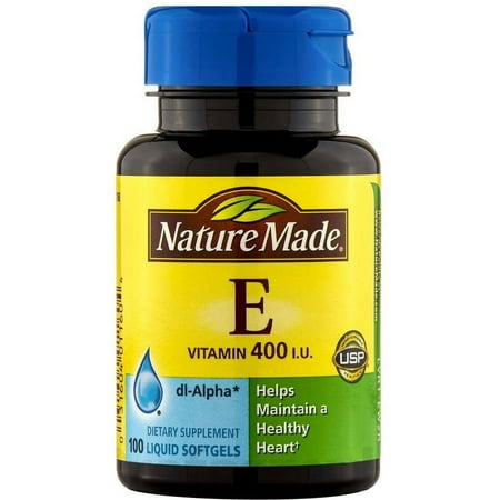 Nature Made Vitamin E Capsules, 100 CT (Pack of 3)