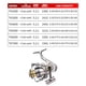 thumbnail image 5 of Carrete de fundición de metal carrete de baitcasting estable suave para artes de pesca (TK2000) Likrtyny Para Estrenar, 5 of 9
