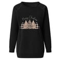 thumbnail image 4 of Pntutb moda mujer imprimir manga larga cómoda transpirable cuello redondo sudadera Pntutb Pntutb-6927, 4 of 5