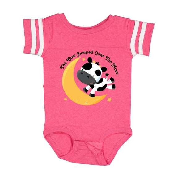 Inktastic Cow Jumped over the Moon Boys or Girls Baby Bodysuit
