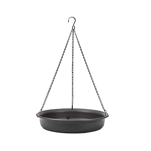 TIELUTT Hanging Bird Bath Bird Feeder 2 in 1 Hanging Feeders & Bird Bath for Outside with Hook Feeder with Stand Sunflower Feeders for outside Feeder with Jelly Feeders for Birds Copper Top Feeder
