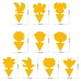 thumbnail image 6 of Mdesiwst 12Pcs Sticky Traps Waterproof Strong Adhesive Thick Double-sided Cute Shaped Fly Catchers for Indoor, 6 of 8