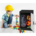 thumbnail image 4 of AdirOffice ALHI62902BW Steel Storage Locker, 1 Tier, 15 x 15 x 24 in., Black Body & White Doors, 4 of 6
