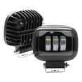 thumbnail image 2 of Applies to Pair of Square or Round Headlights 3 LED 30W Magnifying Glass 6D Motorcycle, 2 of 6