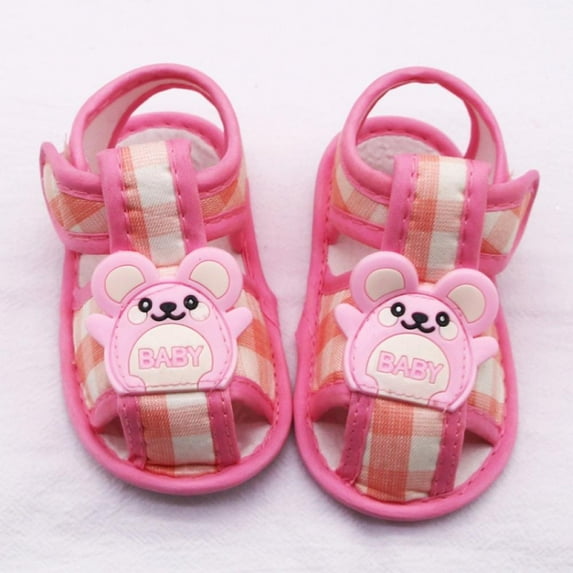 Boys Girls Summer Sandals Closed-Toe Anti-Slip Premium Rubber Sole Toddler First Walkers Shoes