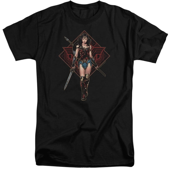 Wonder Woman Movie - Warrior - Tall Fit Short Sleeve Shirt - XX-Large