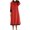 Red Dress for Women, variant on Ygbgbb Women's Loose Patchwork Solid Color High Neck Long Sleeved Dress (Black,XXL)