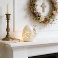 thumbnail image 4 of Weloille Ceramic Rabbit Night Light 1 Piece, Cute Bedroom Creative Hollow Night Light, Soft Glow for Relaxing Sleep Environment, 4 of 5