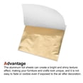 thumbnail image 4 of Gold Leaf Foil Sheet, Dark Gold Leaf Papers, 3.3" x 3.1" for Decoration, Sculptures, Painting, Pack of 200 Pcs, 4 of 5