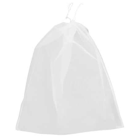 HOMEMAXS Wine Mesh Filter Bag Reusable Drawstring Wine Strainer Bag